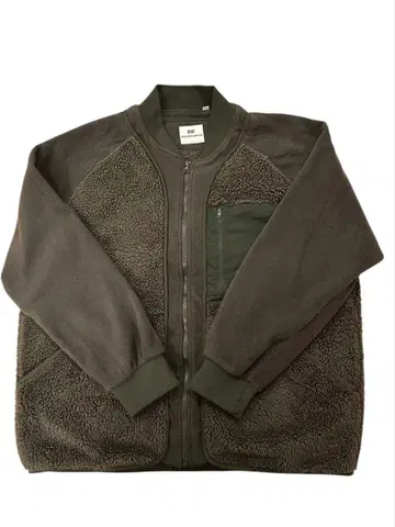 UNIQLO 화이트 마운티니어링 플리스 자켓 XL