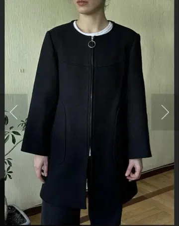 ZARA 노카라 코트