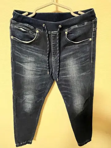 BAYFLOW DENIM 조거 팬츠 다크 블루