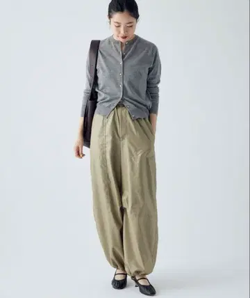 IENA 와이드 팬츠 38 사이즈 카키