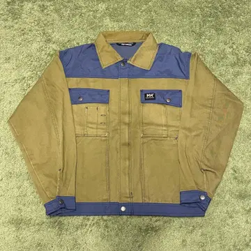 90s HELLY-HANSEN 코튼 워크 재킷 EURO