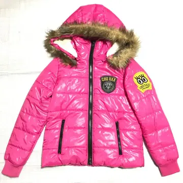 CHUXXX y2k 퍼 달린 다운 자켓 160 그런지 헤이세이 갸루