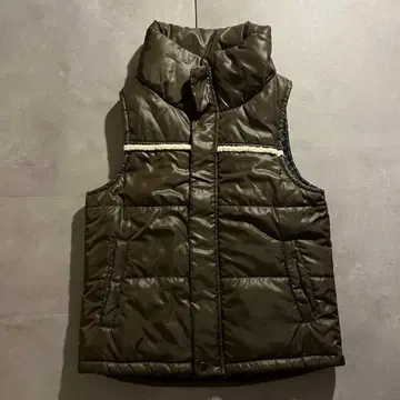 LIPSTAR 브라운 다운 베스트 y2k 헤이세이 갸루