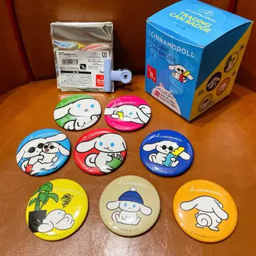 아이 시나모롤 트레이딩 캔뱃지 전 8종