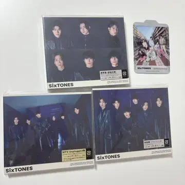 SixTONES 배리어 3종 형태 특전 포함