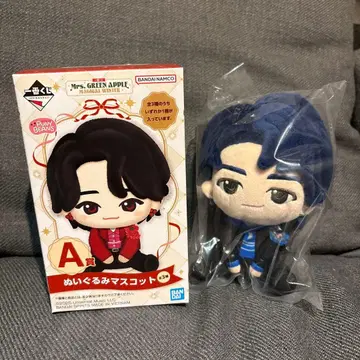 Mrs. GREEN APPLE 봉제 인형 마스코트 A상 제일복권