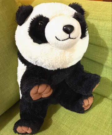레어 어드벤처 월드 팬더 봉제 인형 소리 나는 퍼펫 L 사이즈 빅