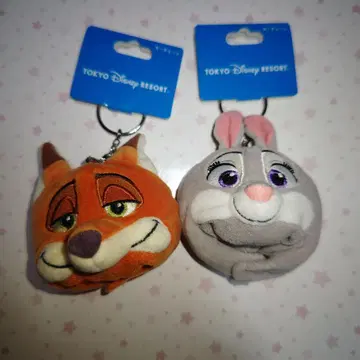 닉 주디 팬캡 키체인 주토피아 디즈니