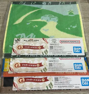 제일복권 G상 자카드 타월 Mrs. GREEN APPLE 타월 3장 세트