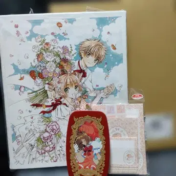 카드캡터 사쿠라 아니복권 A상 캔버스 패널 덤 2개