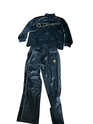 Champion 블랙 저지 세트