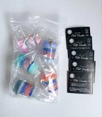 새상품 보름달 커피점 테이크아웃 핫 드링크 가챠