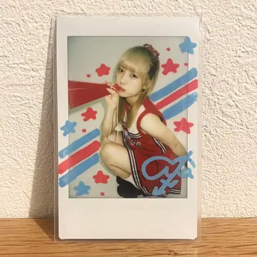 yosugala 미하쿠 치아 사인 포함 치어걸 폴라로이드