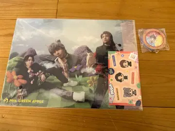 Mrs. GREEN APPLE 클리어 파일 & 아크릴 참 오오모리 모토키