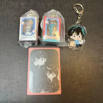 란마 1/2 사오토메 란마 사오토메 겐마 (팬더) 굿즈 세트