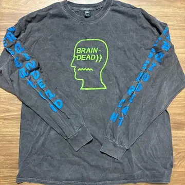 BRAIN DEAD 긴팔 셔츠 그레이