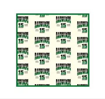 RADWIMPS 15주년 기념 반다나 그린