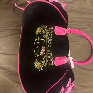 헤이세이 갸루 헬로키티 벨로아 보스턴 백 아베일 택 포함 새상품