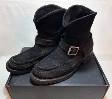 BACKLASH 더블 숄더 스웨이드 제품 염색 모카신 부츠 / 백래쉬