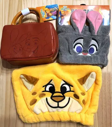 주토피아 2 시마무라 파우치 헤어 캡