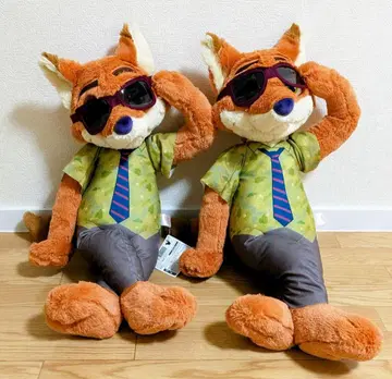 [ 오늘 한정 가격 ] 주토피아 초초BIG 봉제 인형 닉 2개