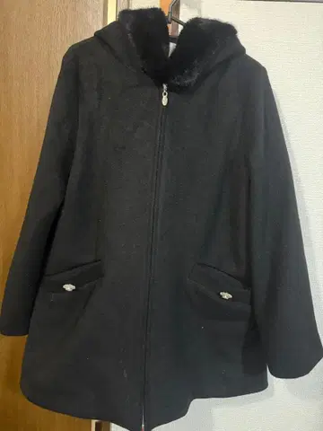 michetti macaron 후드 부착 울 코트