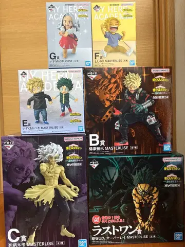 제일복권 나의 히어로 아카데미아 B상 C상 E상 F상 G상 라스트 원상