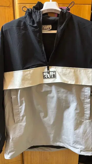 PRO CLUB 나일론 하프 지퍼 자켓