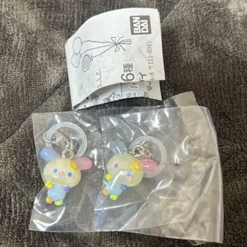 산리오 캐릭터즈 윳토 메지루시 액세서리 우사하나 가챠가챠