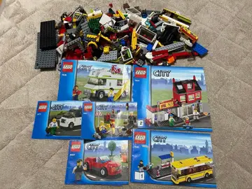 LEGO City 세트 설명서 있음