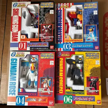 기동무투전 G건담 모빌 파이터 시리즈 4체 세트
