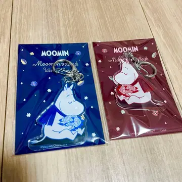 요코하마 한정 요코하마 아카렌가 창고 크리스마스 마켓 무민 아크릴 키링