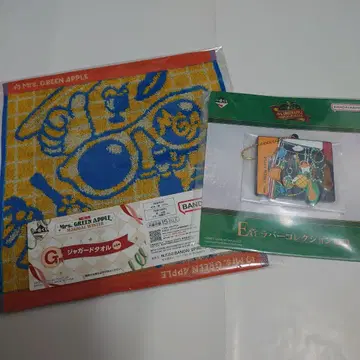 Mrs.GREENAPPLE 1번 복권 G상 자카드 타월 러버 참