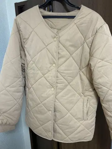 브라운 퀼팅 자켓 FREE 사이즈