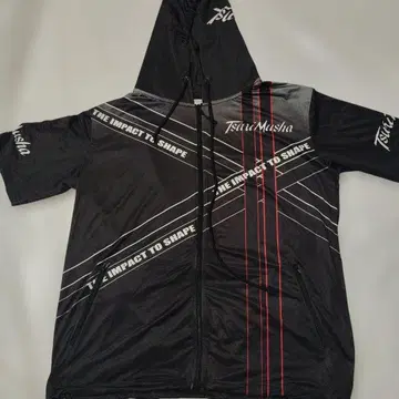 츠리무샤 Tsuri Musha 쿨 반팔 후드티 M 사이즈