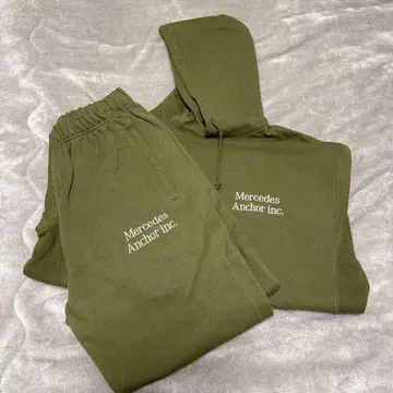 Mercedes Anchor inc. 후드 부착 맨투맨