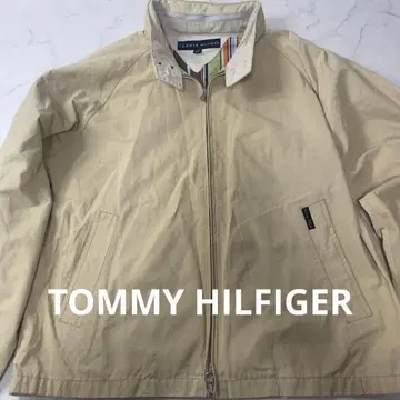TOMMY HILFIGER 베이지 점퍼 L/G