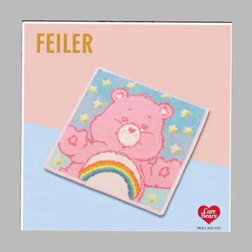 FEILER 케어베어 한정판 타월 손수건 새상품