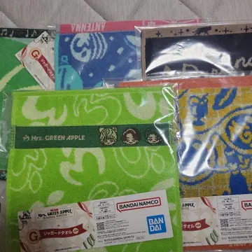 제일복권 Mrs. GREEN APPLE G상 자카드 타월 5개 세트