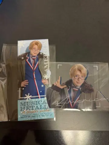 미국 클리어 브로마이드 혜택 카드 세트 헤타뮤 ATW