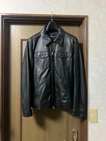 넘버 (n)ine 가죽 자켓 더블 지퍼