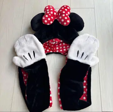 미니 마우스 머플러 팬 캠핑 장갑 포함