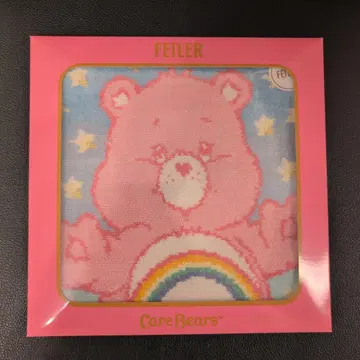 페이러 케어베어 치어베어 스타 타월 손수건 PLAZA 한정판