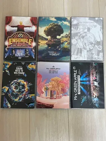 Mrs. GREEN APPLE DVD 세트