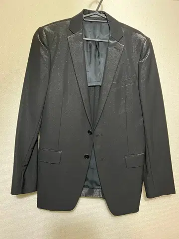 캘빈 클라인 광택 자켓 블랙