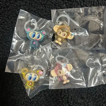 나루미야 캐릭터즈 메지루시 액세서리 4개 세트