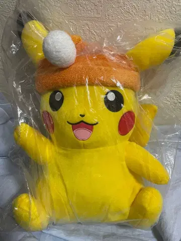 포켓몬 메가 윈터 스타일 봉제 인형 피카츄