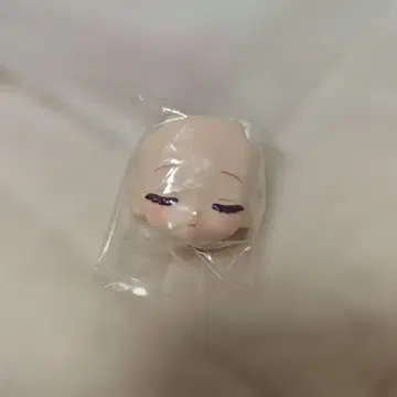 커스텀 인형용 헤드 스킨 컬러 보라색 눈