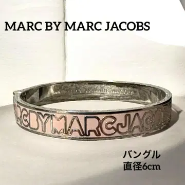 MARC BY MARC JACOBS 로고 뱅글(핑크)