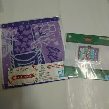 Mrs.GREENAPPLE 1번 복권 G상 자카드 타월 러버 참